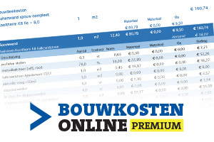Bouwkosten Online Premium - Woningbouw